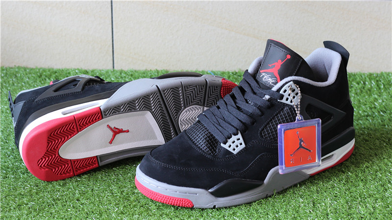 2016 Authentic Air Jordan 4 Retro Black Cement